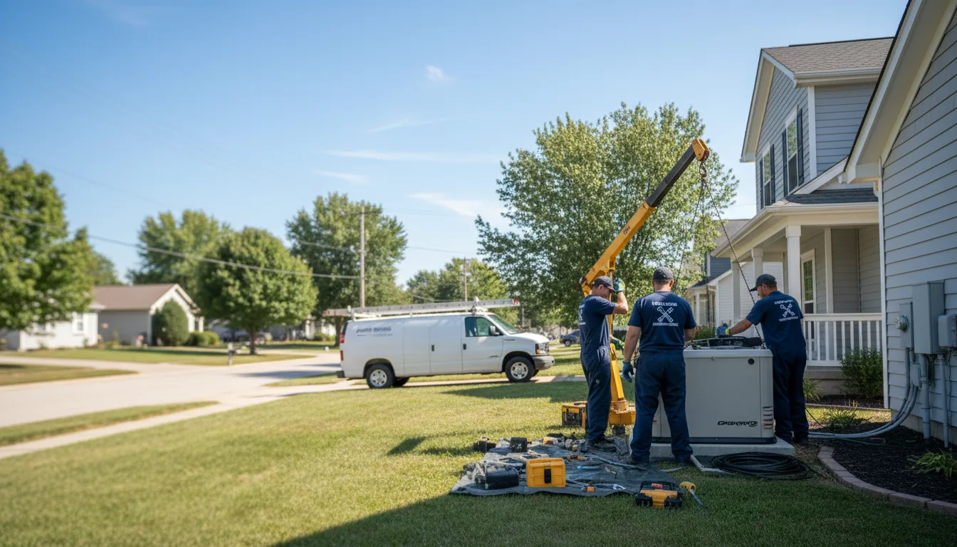 Generator Installation in Columbia, LA near me